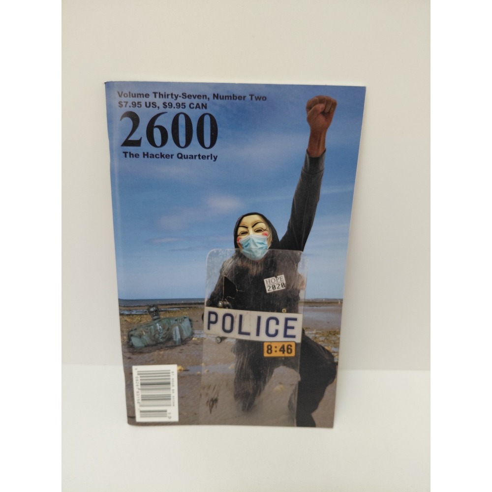 2600 The Hacker Quarterly Volume 37 Number 2 Summer 2020 Magazine Tech Cyber